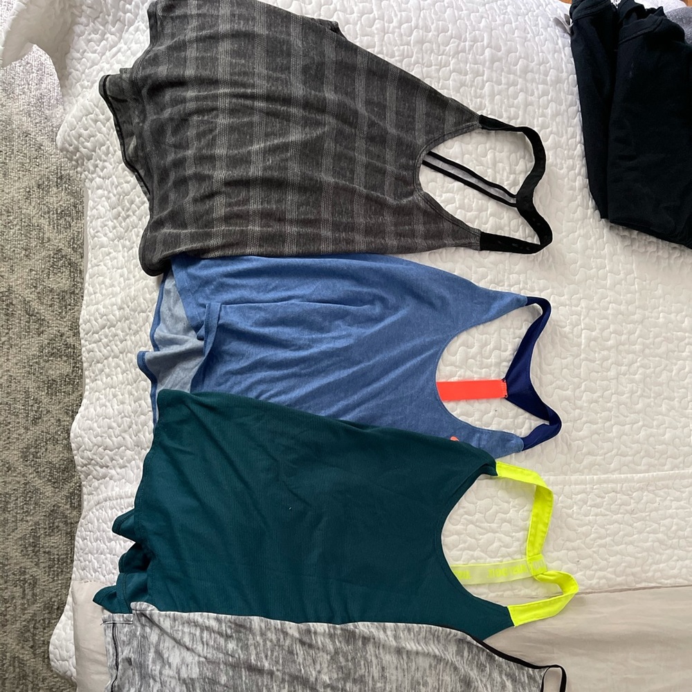 Women’s Nike racer back tanks